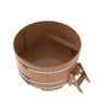 Купель BentWood круглая из дуба (D=1,80 м.), h=1 м. Натуральная Премиум для сауны фото - 2 BentWood круглая из дуба (D=1,80 м.), h=1 м. Натуральная Премиум купель фото фото - 2